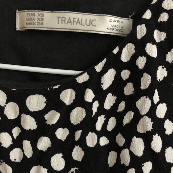 Zara - Black & White Dress - Size XS - Picture 2 of 3